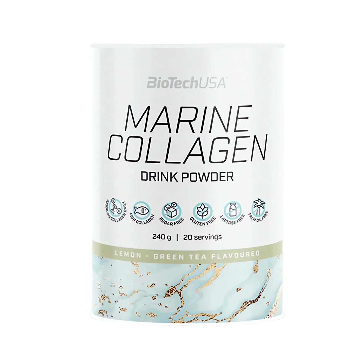 BioTechUSA Marine Collagen kaufen â Premium Fischkollagen Pulver mit hydrolysierten Kollagenpeptiden, Vitamin C, Kollagen fĂŒr Haut, Haare, NĂ€gel, Gelenke, Bindegewebe, Knochen und Knorpel, ideale tĂ€gliche NahrungsergĂ€nzung mit hoher BioverfĂŒgbarkeit.