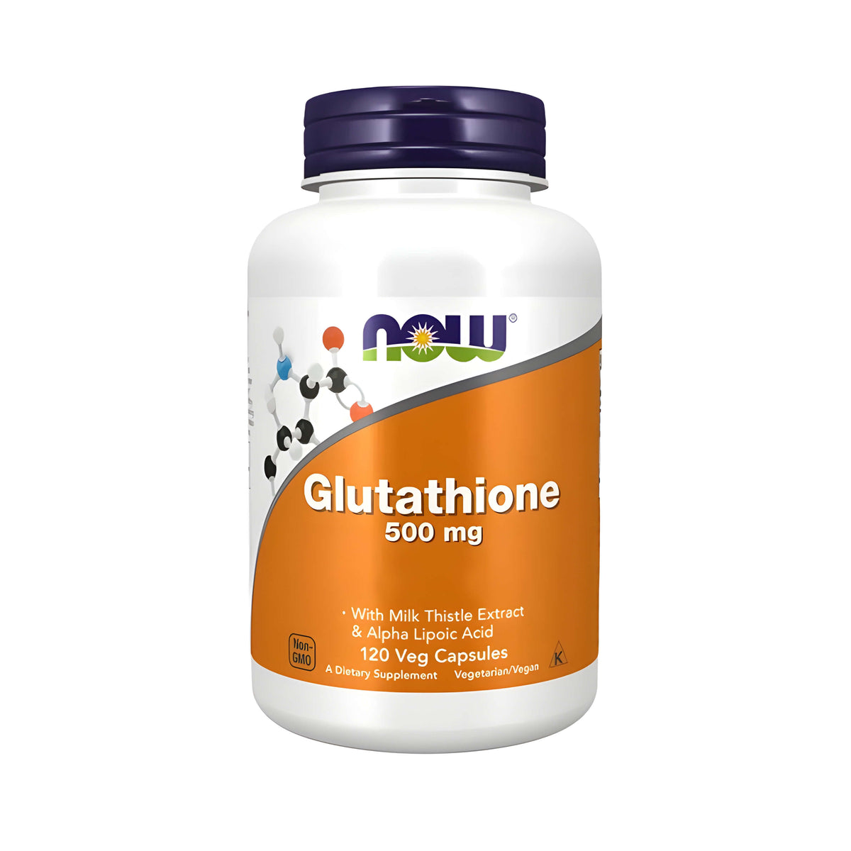 NOW Foods Glutathione 500 mg Kapseln â hochwertiges L-Glutathion Supplement mit Alpha-LiponsĂ€ure und Mariendistel, NahrungsergĂ€nzung fĂŒr antioxidativen Zellschutz und tĂ€gliche Versorgung