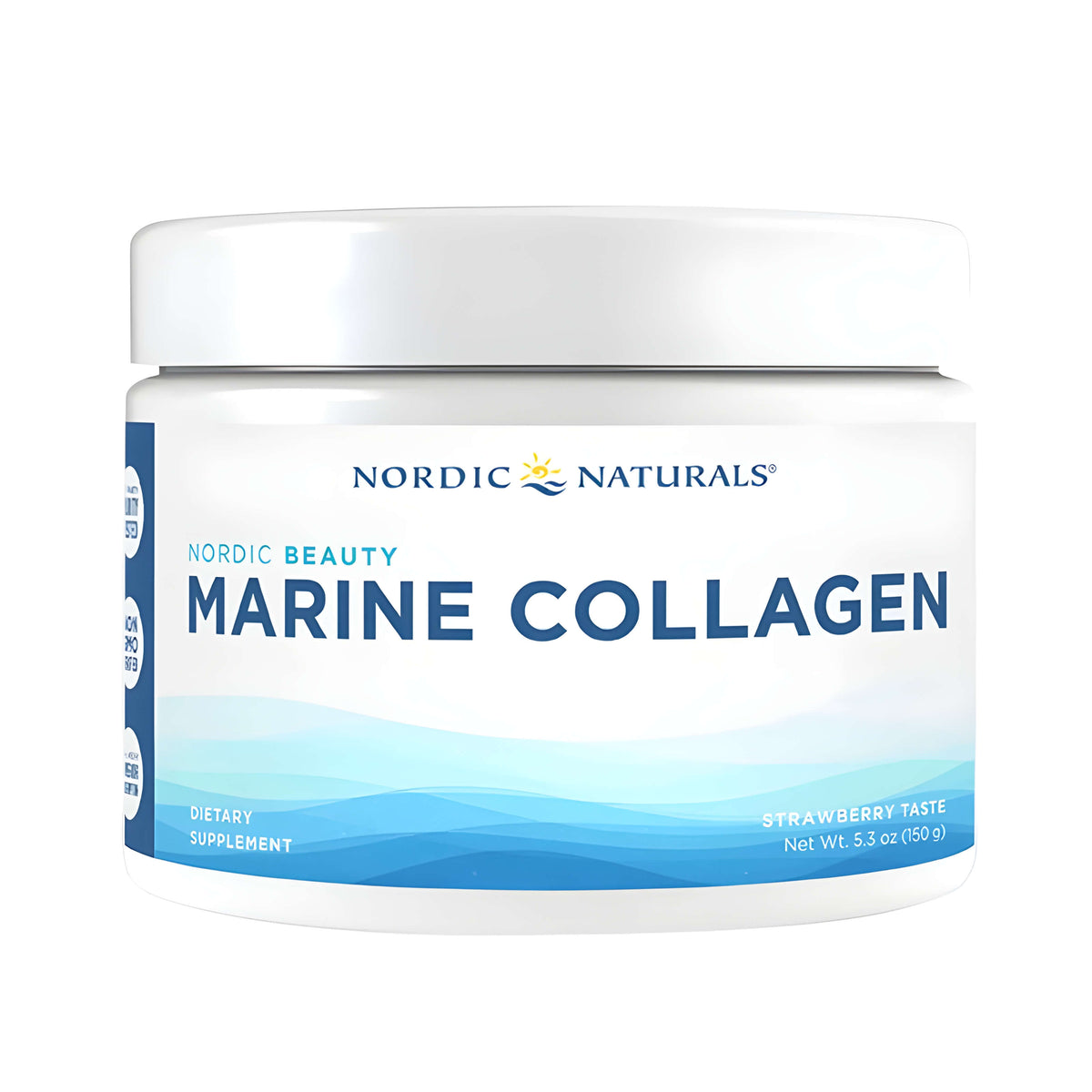 Nordic Naturals Marine Collagen mit 4200 mg hydrolysierten Fischkollagenpeptiden Typ I und natĂŒrlichem Vitamin C aus Acerola, hochwertiges Marine Kollagen Pulver fĂŒr Haut, Haare, NĂ€gel, Gelenke, Knochen, Bindegewebe und tĂ€gliche Kollagenversorgung.