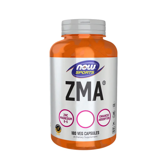 NOW Foods ZMA® Veg kaufen – vegane ZMA Kapseln mit Zink, Magnesium und Vitamin B6 für Sportler, Fitness, aktive Menschen, normale Muskelfunktion, Energiestoffwechsel und tägliche Nahrungsergänzung.