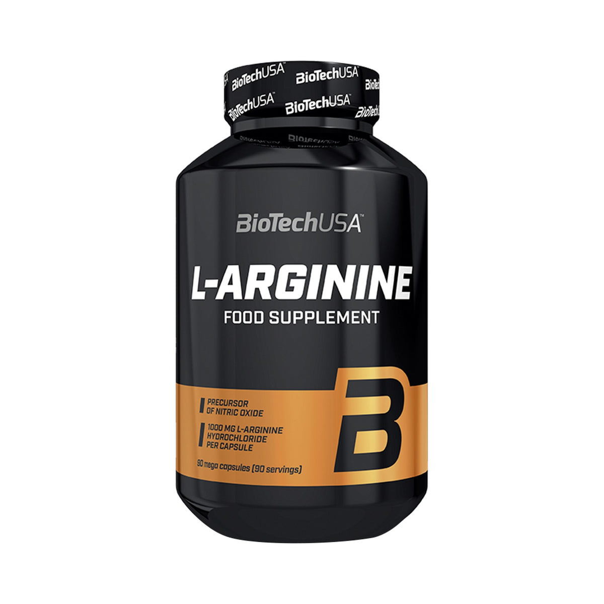 BioTechUSA L-Arginine 90 Kapseln – L-Arginin Kapseln als Nahrungsergänzung