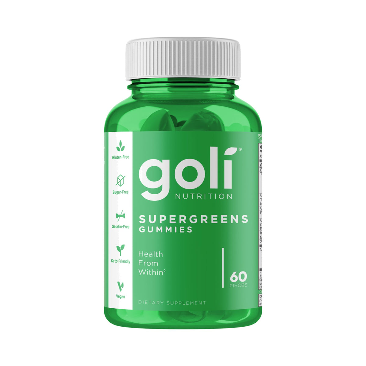 Goli Nutrition Supergreens Gummies