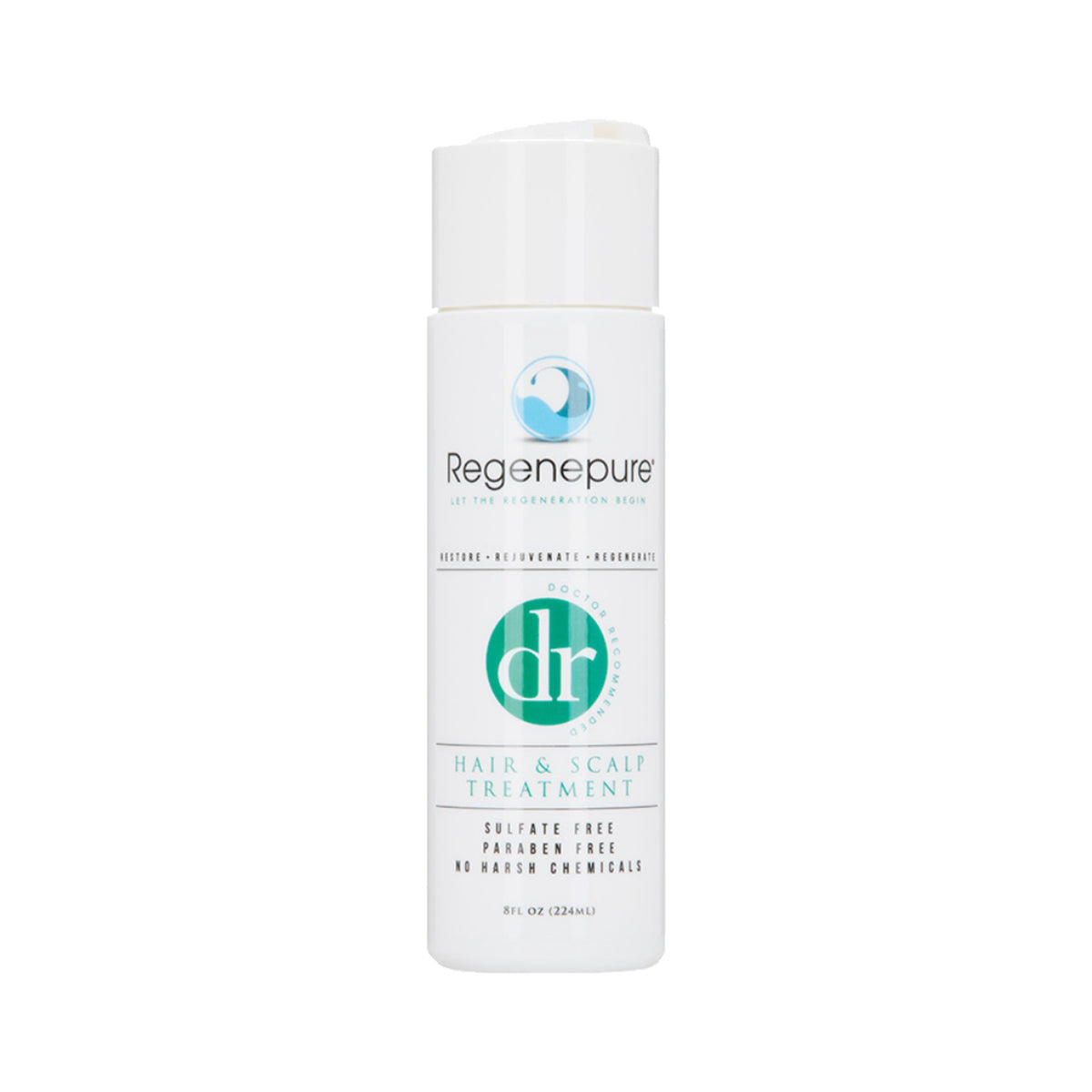 Regenepure DR Shampoo gegen Haarausfall 224 ml â Ketoconazol, DHT-Blocker