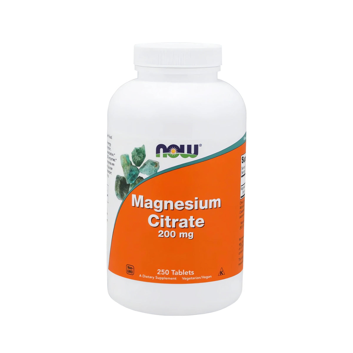 Magnesium Citrate 200 mg Tabletten als hochwertiges Magnesium Supplement fĂĽr Muskelfunktion, Nervensystem, Energiestoffwechsel und Elektrolyte