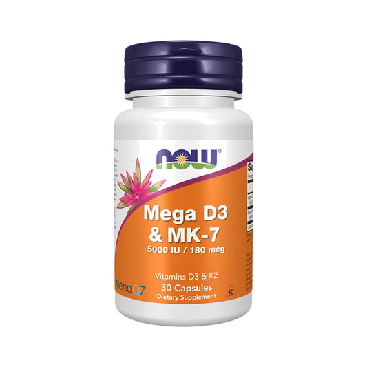 Mega D-3 & MK-7 NOW Foods
