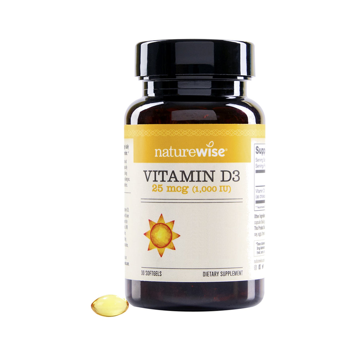 NatureWise Vitamin D3 Softgels
