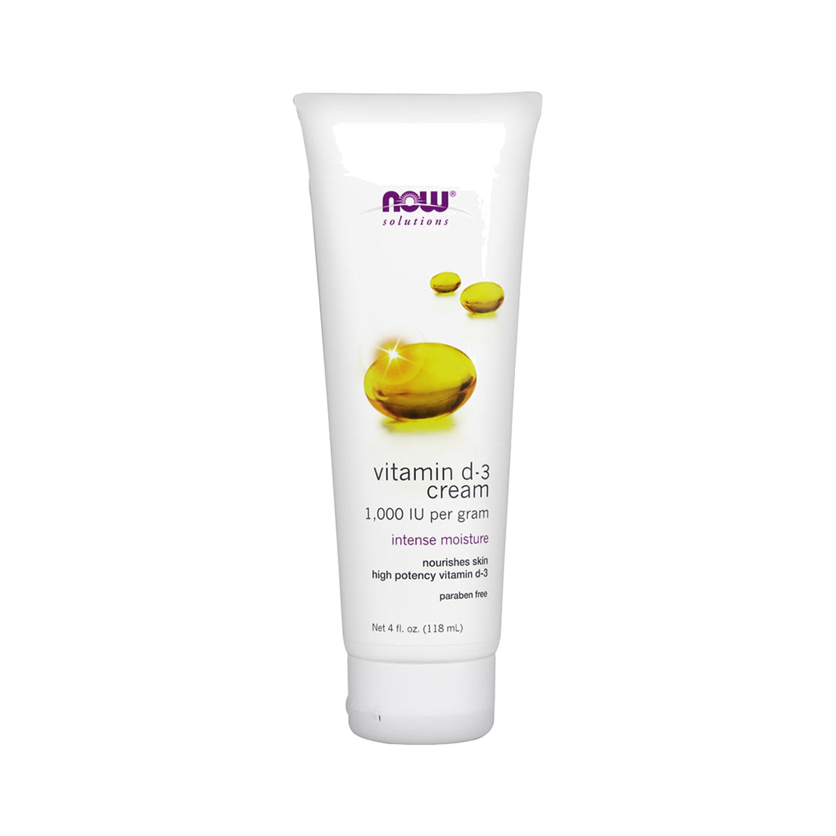 Vitamin D3 Body Cream von NOW Foods (Orange-Grapefruit)