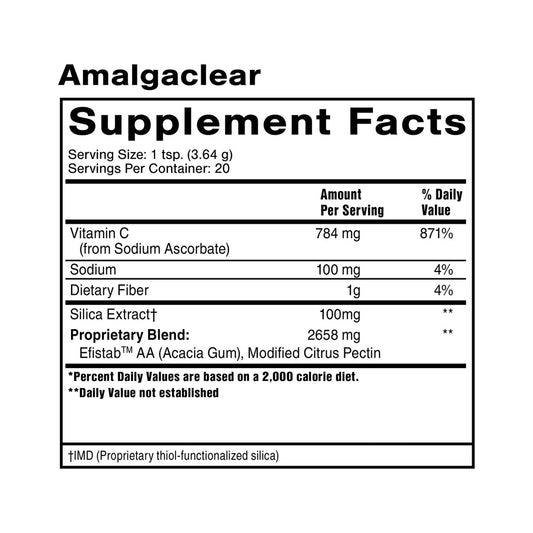 Quicksilver AmalgaClear® – Detox-Pulver mit Vitamin C