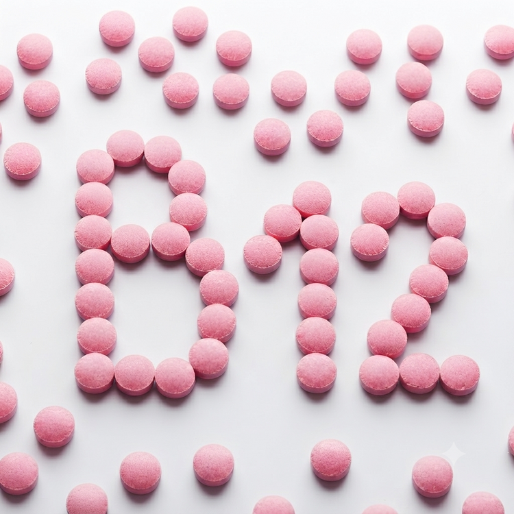 Hochwertige B-Vitamine Kollektion mit Vitamin-B-Komplex, Vitamin B12, B6, Biotin und Folsäure Supplements als Kapseln und Tabletten für die tägliche Nahrungsergänzung.