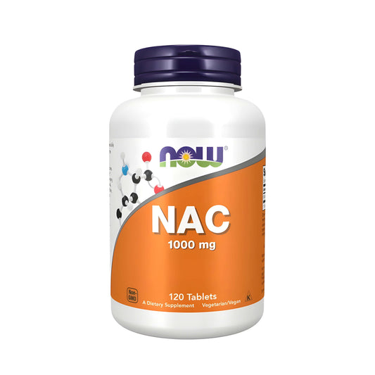 NOW Foods NAC 1000 mg Kapseln – hochdosiertes N-Acetylcystein Nahrungsergänzungsmittel, NAC Supplement für antioxidative Unterstützung und tägliche Nährstoffversorgung