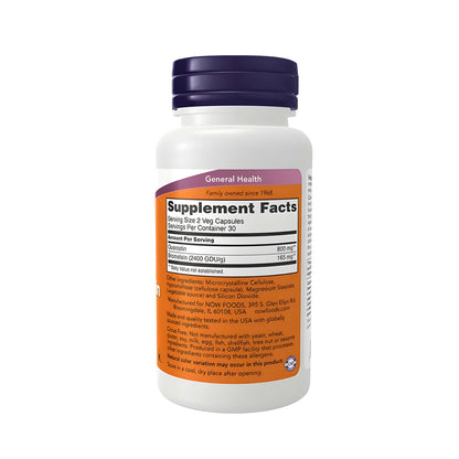 Quercetin mit Bromelain NOW Foods Nahrungsergänzung mit Bioflavonoiden, Bromelain 2400 GDU, vegane Kapseln, hochwertige Supplemente, Premium Qualität online kaufen