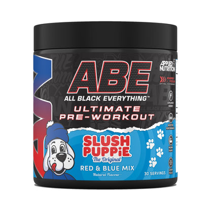 ABE Ultimate Pre-Workout Slush Puppie Red & Blue Mix von Applied Nutrition – fruchtiger Slush-Geschmack für Energie und Fokus