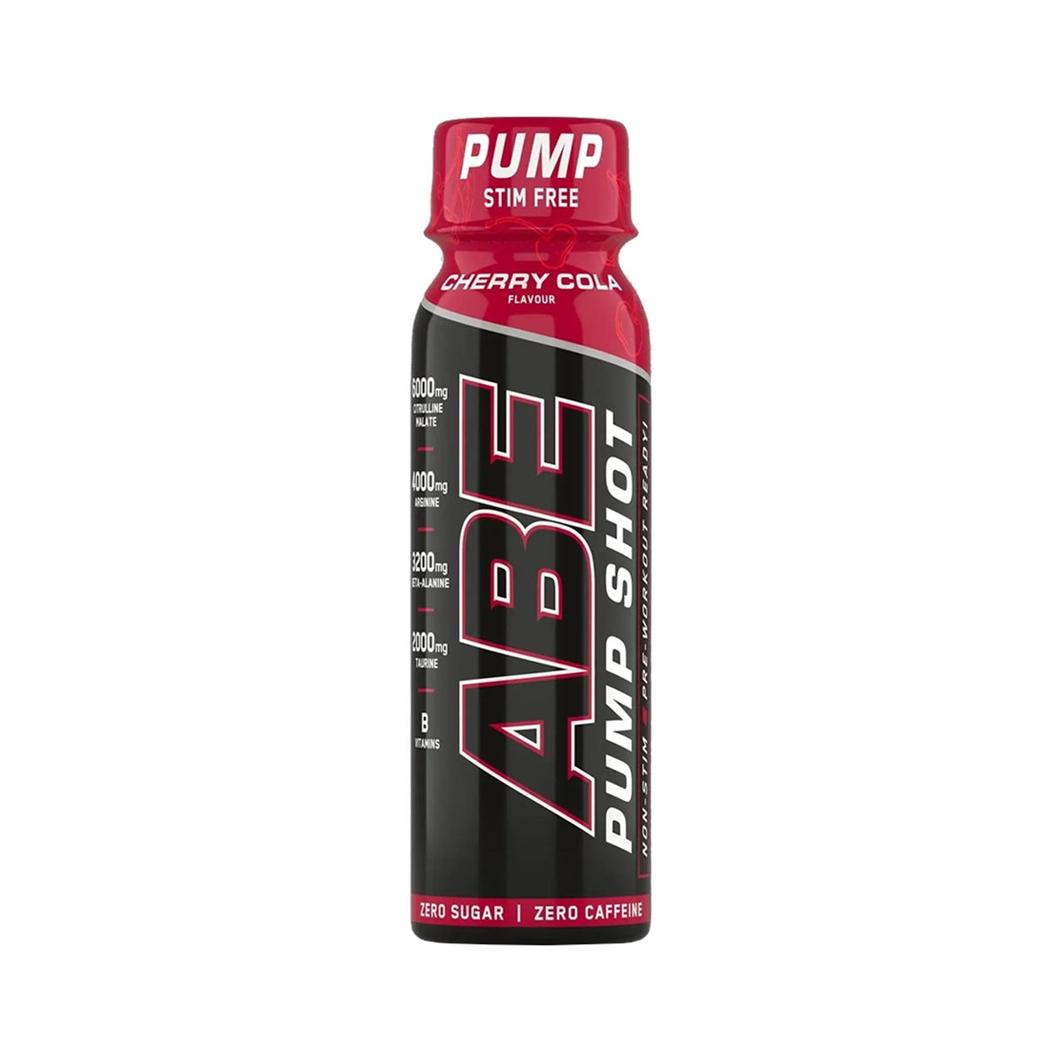 Applied Nutrition ABE Pump Pre-Workout Shots Stim Free Cherry Cola 60 ml – koffeinfreier Pre-Workout Shot