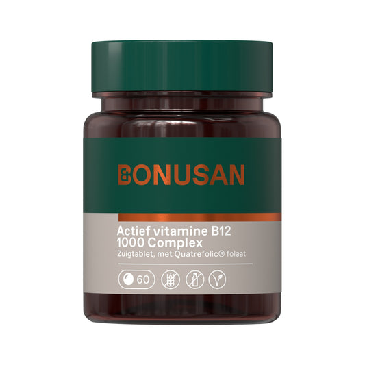 Bonusan Active Vitamin B12 1000 Complex 60 Lutschtabletten