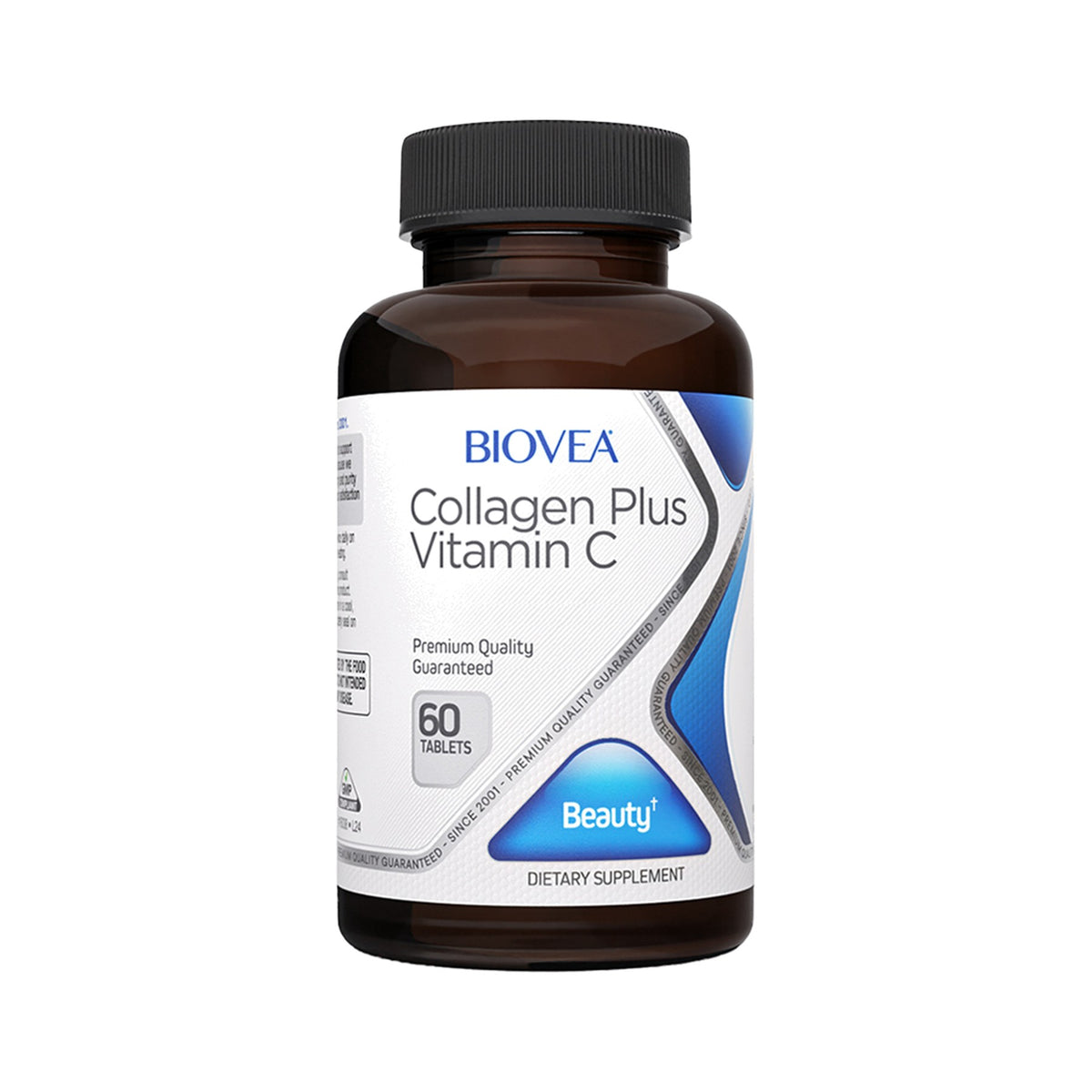 Kollagen Plus Vitamin C Tabletten – Biovea | Kollagen Typ 1 & 3, 60 Tabletten kaufen