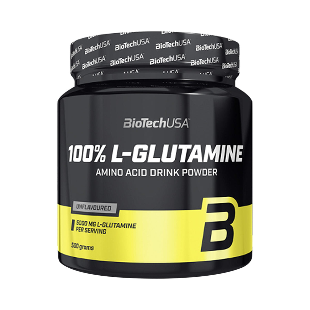 BioTechUSA 100% L-Glutamine Pulver 500 g – L-Glutamin Pulver als Nahrungsergänzung
