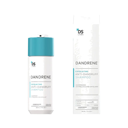 Dandrene Anti-Dandruff Shampoo by DS Laboratories – with Climbazole & Zinc Pyrithione for Dandruff & Itching, 205ml