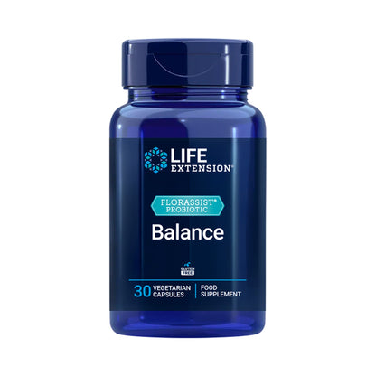 Life Extension FLORASSIST Balance – 7 Stämme, 15 Mrd. KBE pro Kapsel – 30 Flüssigkapseln