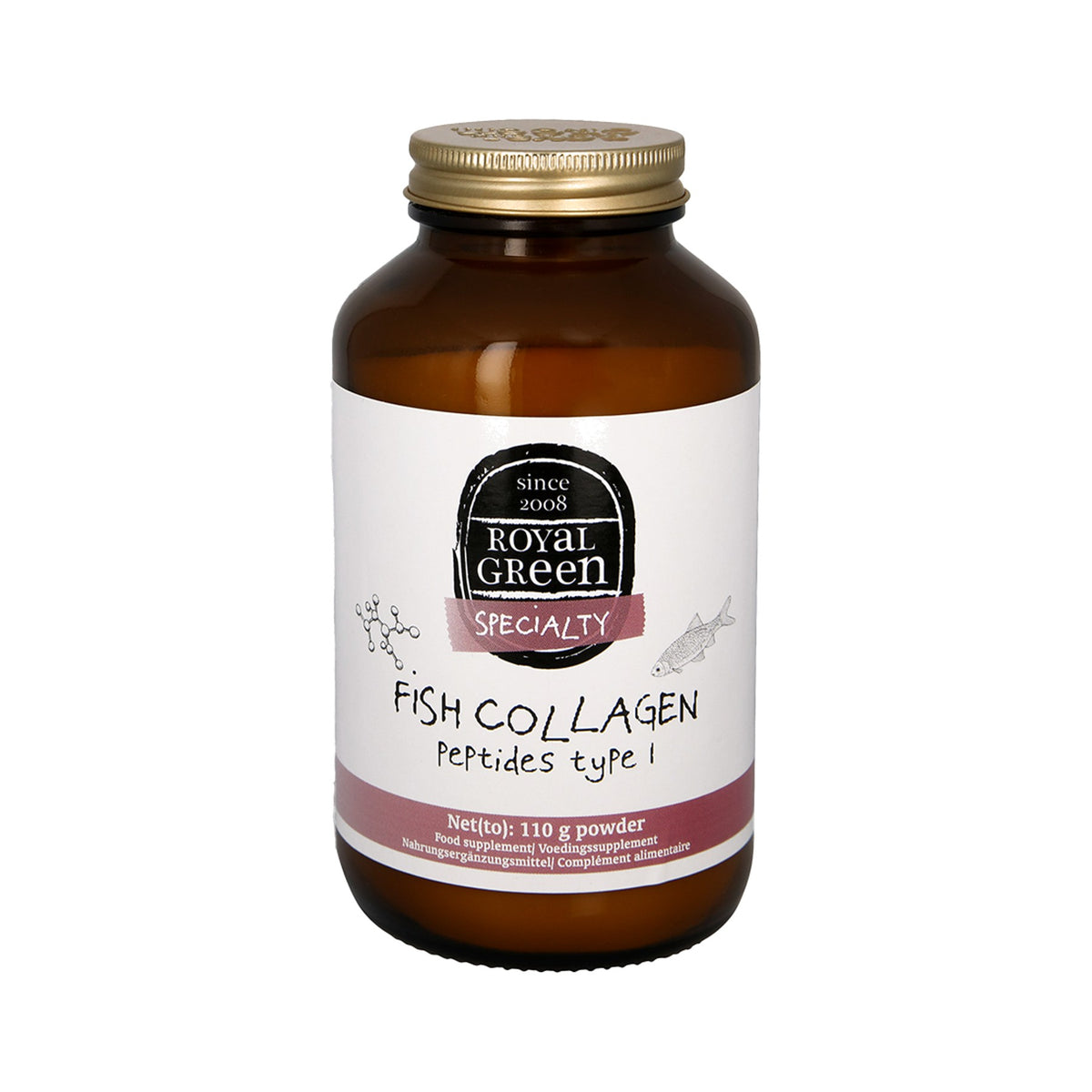 Green Fish Collagen Peptides Type 1 – 100 % reines hydrolysiertes Fischkollagen aus Wildfang als hochwertiges Kollagenpulver kaufen.