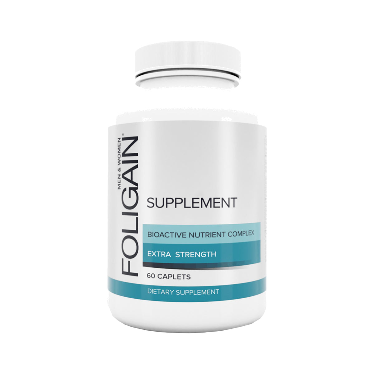 Foligain Hair Growth Capsules – Vegan Dietary Supplement with Biotin, Zinc & Saw Palmetto