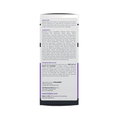 Foligain Lotion gegen Haarausfall für Frauen 59ml – Anti-Haarausfall Pflege mit Trioxidil