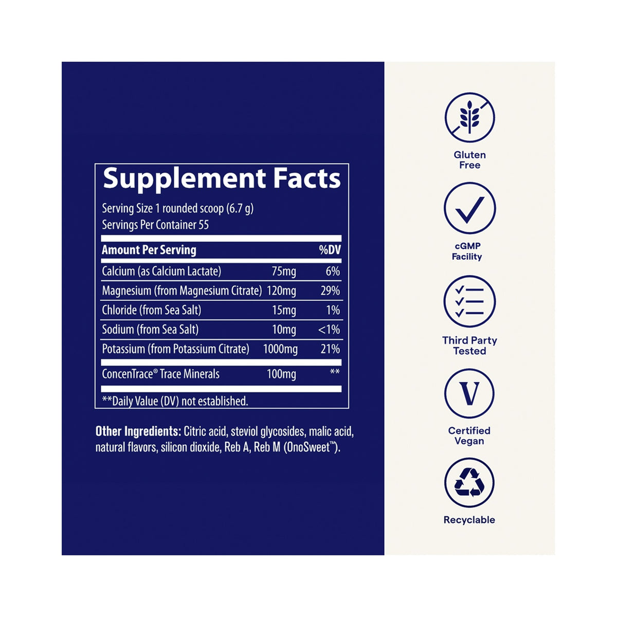 Trace Minerals Keto Elektrolyt-Pulver