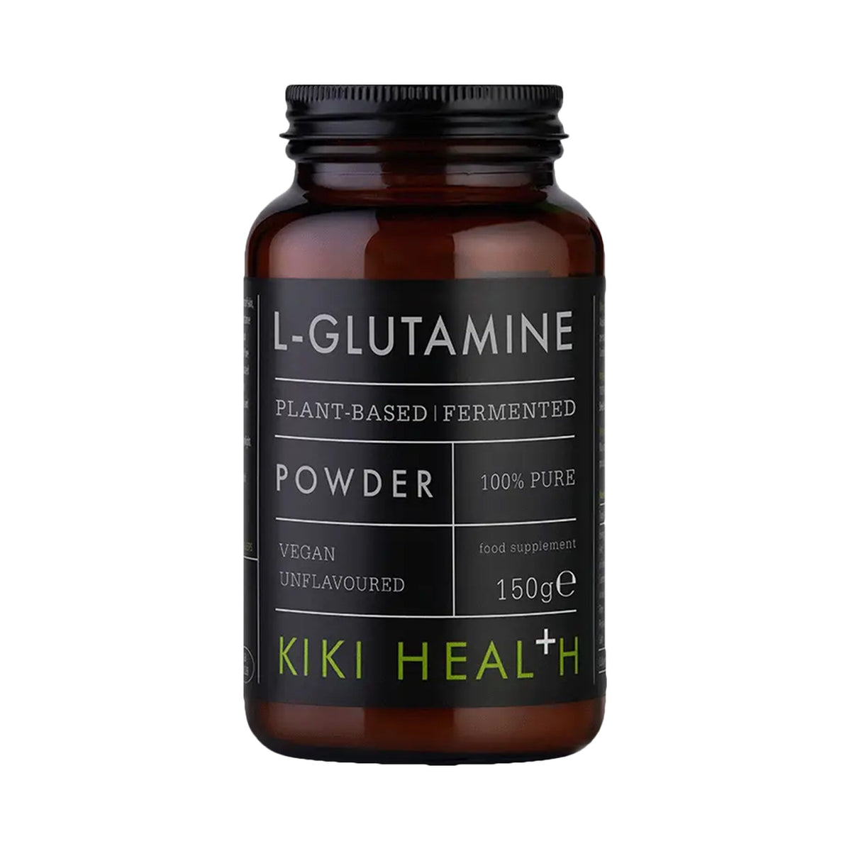 KIKI Health L-Glutamine Powder 150 g – veganes L-Glutamin Pulver als Nahrungsergänzung, 5 g pro Portion