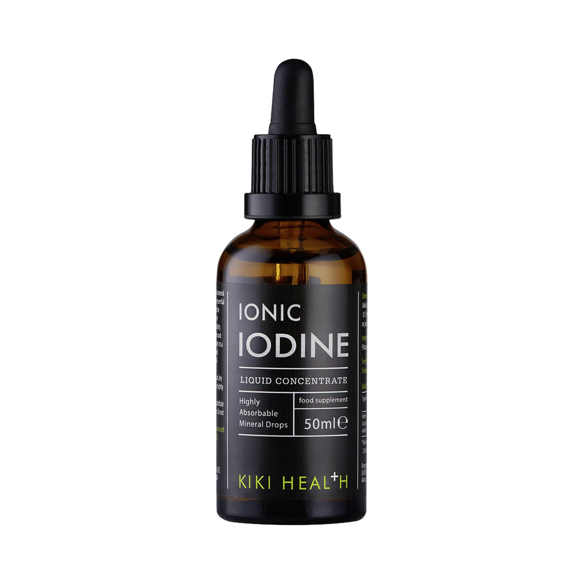 KIKI Health Ionic Iodine Liquid Concentrate – flüssiges Jod 150 µg pro Tropfen – 50 ml