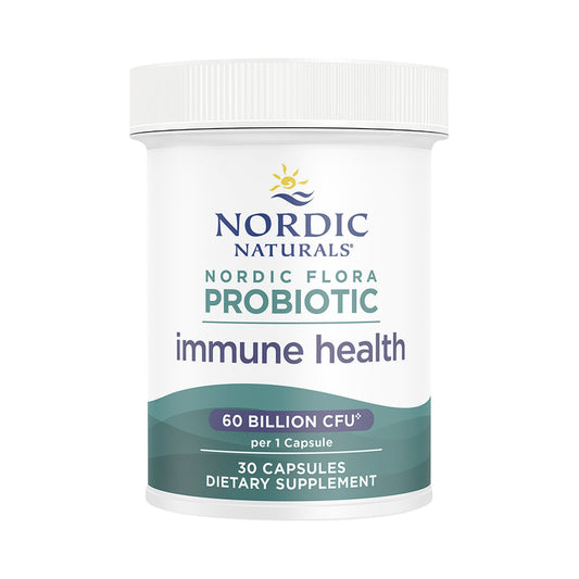 Nordic Naturals Flora Probiotic 60 Mrd. KBE – 15 Stämme & FOS – 30 Kapseln