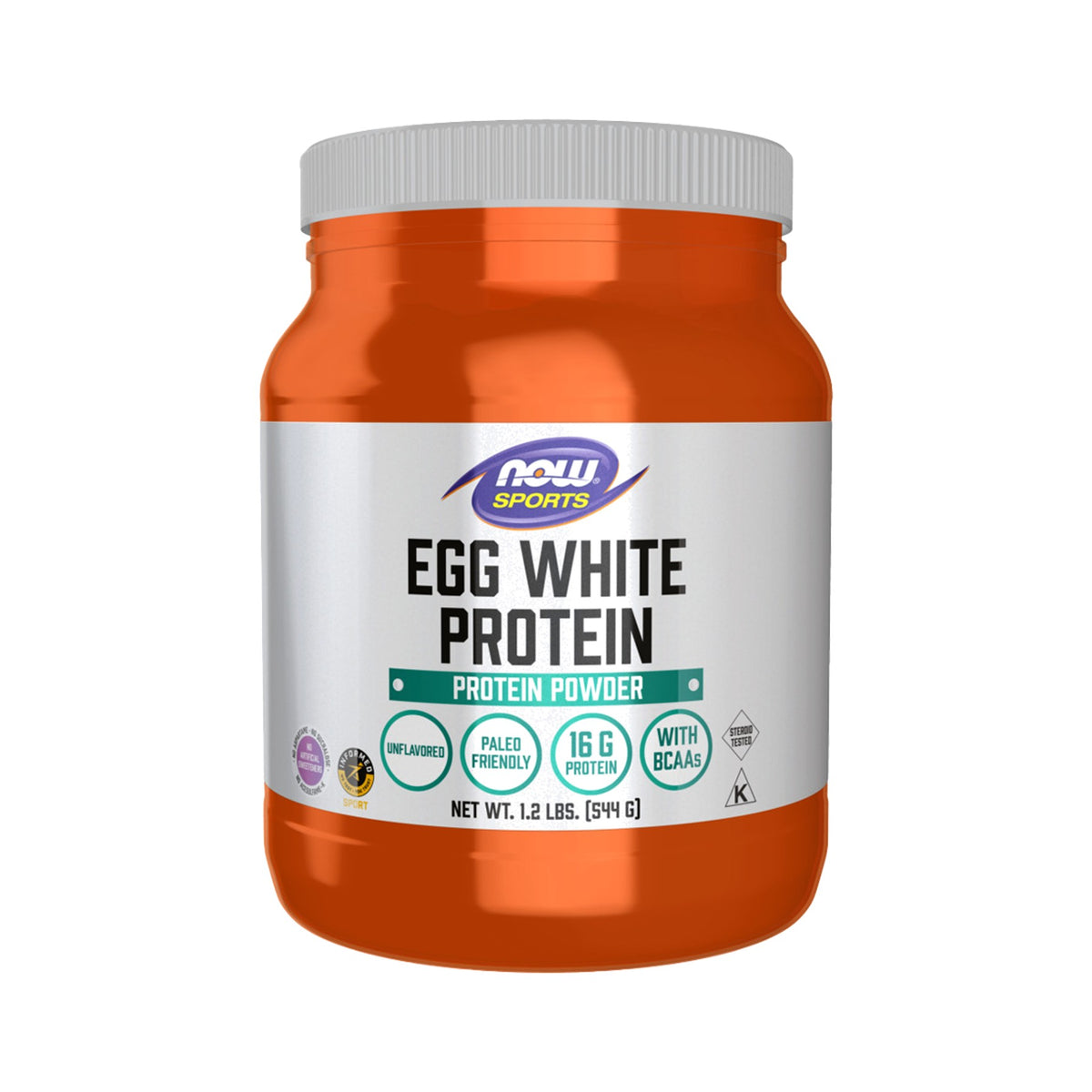 NOW Foods Egg White Protein Unflavored Powder – Egg White Protein