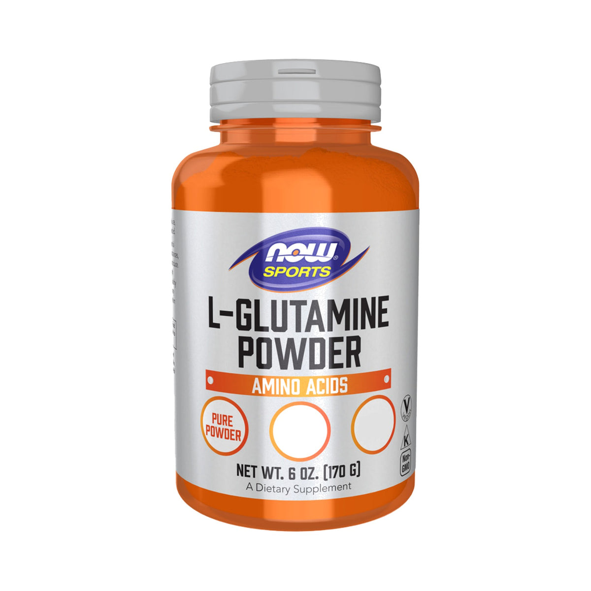 NOW Foods L-Glutamine Pure Powder 170 g – L-Glutamin Pulver als Nahrungsergänzung