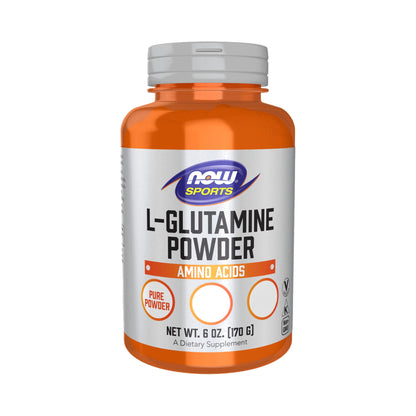 NOW Foods L-Glutamine Pure Powder 170 g – L-Glutamin Pulver als Nahrungsergänzung