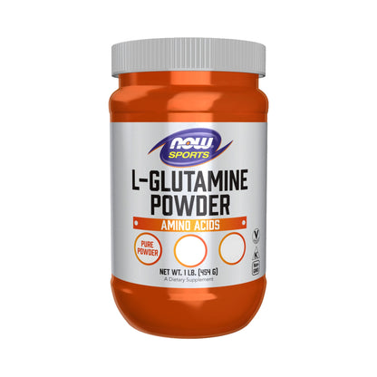NOW Foods L-Glutamine Pure Powder 454 g – L-Glutamin Pulver als Nahrungsergänzung