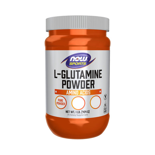 NOW Foods L-Glutamine Pure Powder 454 g – L-Glutamin Pulver als Nahrungsergänzung
