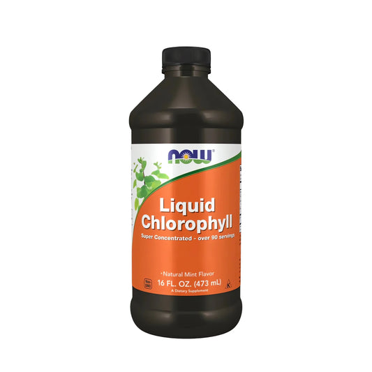 NOW Foods Liquid Chlorophyll 473 ml hochwertiges flüssiges Chlorophyll Supplement mit Minzgeschmack Premium Superfood Nahrungsergänzung online kaufen und bequem bestellen