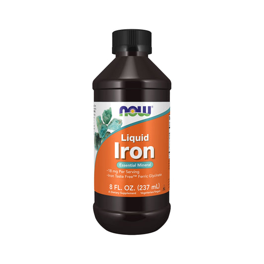 NOW Foods Liquid Iron – 237 ml (Fruchtpunsch)