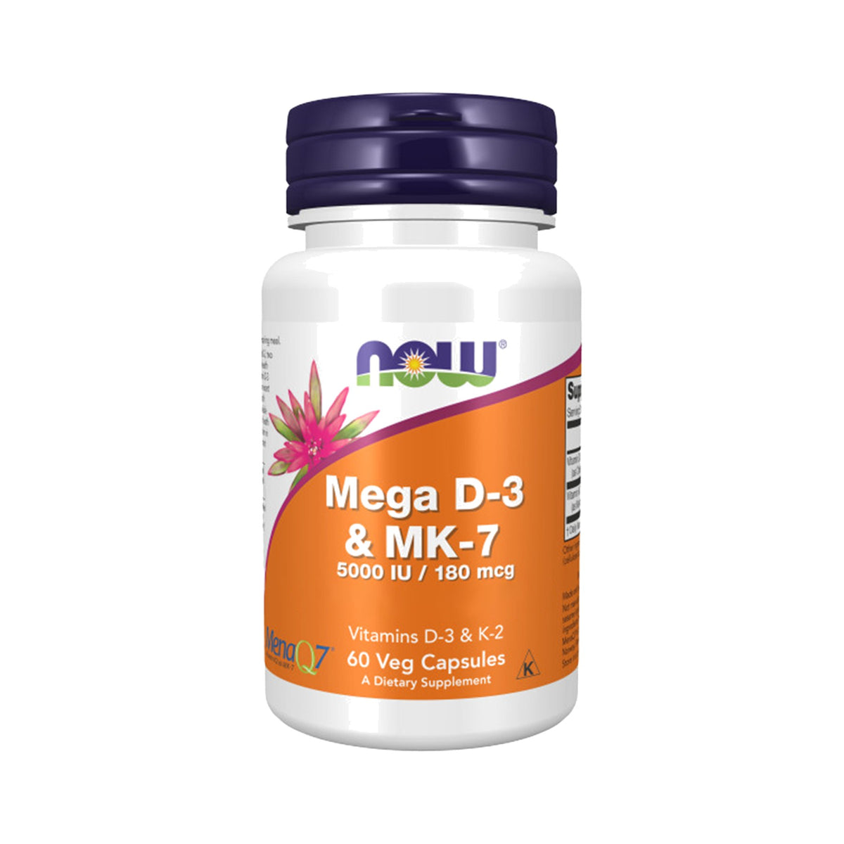 Mega D-3 & MK-7 NOW Foods