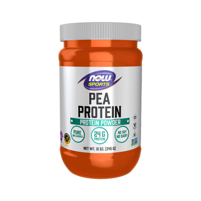 NOW Foods Pea Protein Pure Unflavored Powder – Pea Protein Isolate