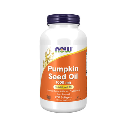 Pumpkin Seed Oil 1000 mg NOW Foods