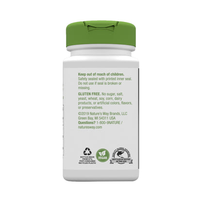 Nature's Way Bladderwrack 580 mg – Blasentang-Kapseln mit Jod – 100 Kapseln