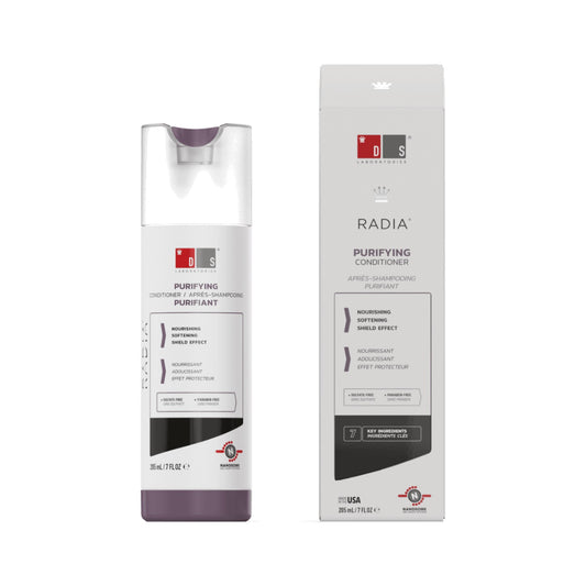 DS Laboratories Radia Conditioner – Pflegespülung mit Keratin &amp; Aloe Vera für empfindliche Kopfhaut, 205ml