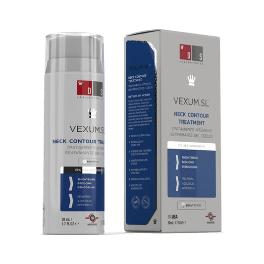 DS Laboratories Vexum SL – Double chin gel for a firmer neck contour with glaucine
