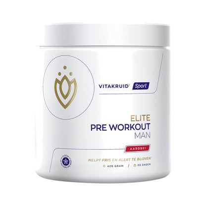 Elite Pre Workout Man Vitakruid – Premium Pre-Workout für Kraft & Fokus