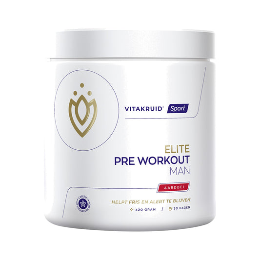 Elite Pre Workout Man Vitakruid – Premium Pre-Workout für Kraft & Fokus