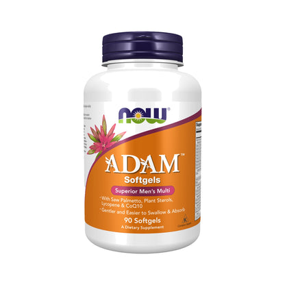 NOW Foods Adam™ Men's Multiple Vitamin (Softgel-Formel)