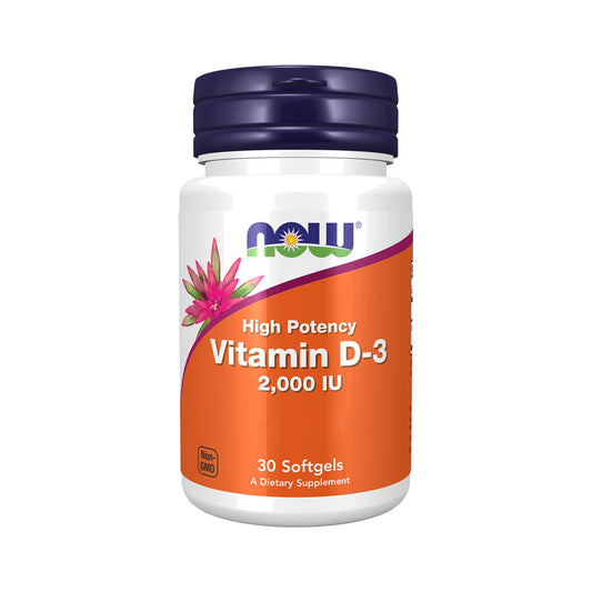 Vitamin D3 2000 IE Softgels von NOW Foods