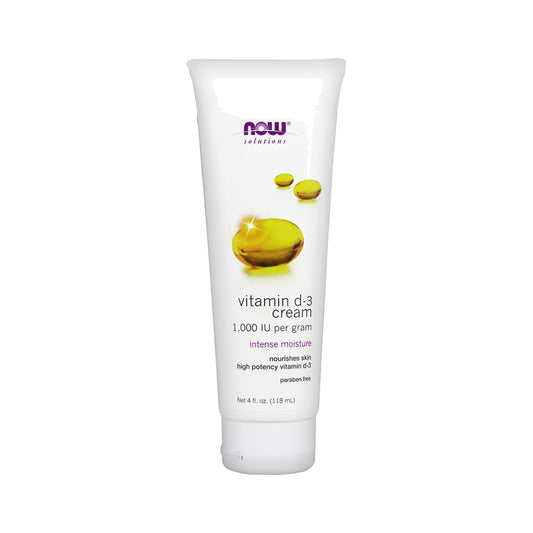 Vitamin D3 Body Cream von NOW Foods (Orange-Grapefruit)
