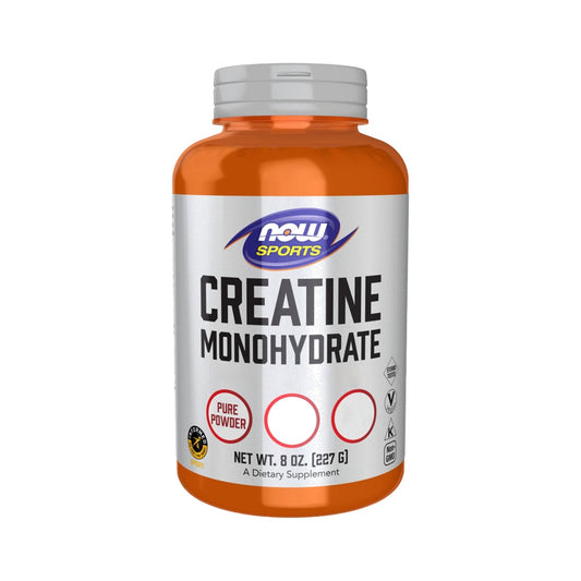 Creatine Monohydrate Powder NOW Foods kaufen – 100 % reines Kreatin Monohydrat Pulver für Sport, Training & Muskelkraft