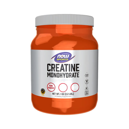 Creatine Monohydrate Powder NOW Foods kaufen – 100 % reines Kreatin Monohydrat Pulver für Sport, Training & Muskelkraft