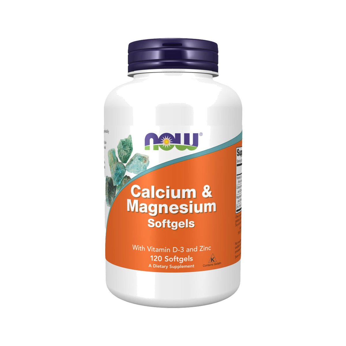Calcium & Magnesium Softgels mit Vitamin D3 und Zink